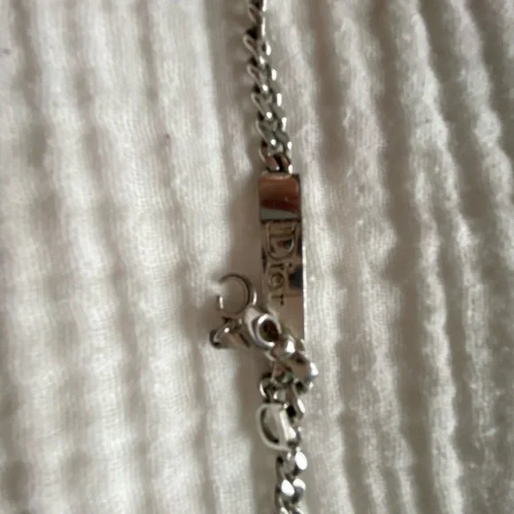 Dior Silver Charm Necklace - Picture 2 of 6